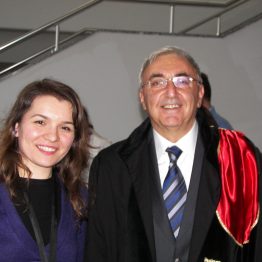 Elif Oğuz, Yüksek Lisans Tez Danışmanı Sedat Kabdaşlı ile